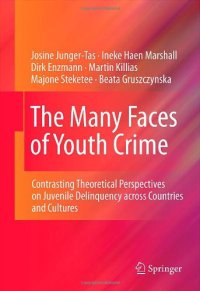 cover of the book The Many Faces of Youth Crime: Contrasting Theoretical Perspectives on Juvenile Delinquency across Countries and Cultures