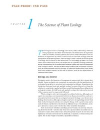 cover of the book The ecology of plants