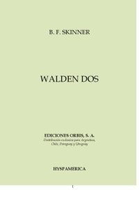 cover of the book Walden Dos