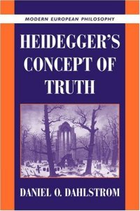 cover of the book Heidegger's Concept of Truth