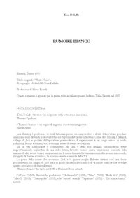 cover of the book Rumore bianco