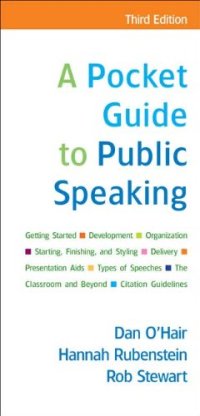 cover of the book A Pocket Guide to Public Speaking