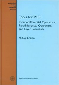 cover of the book Tools for PDE: pseudodifferential operators, paradifferential operators, and layer potentials