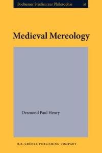 cover of the book Medieval Mereology