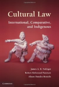 cover of the book Cultural Law: International, Comparative, and Indigenous