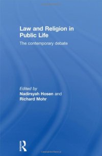 cover of the book Law and religion in public life: the contemporary debate