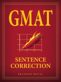 cover of the book GMAT: Sentence Correction