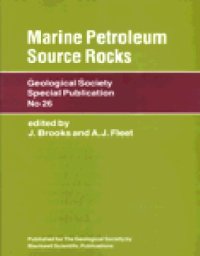 cover of the book Marine petroleum source rocks