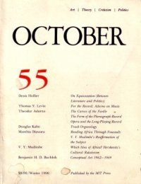 cover of the book October journal No.No.55 Winter (1990)