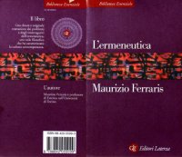 cover of the book L'ermeneutica