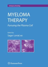 cover of the book Myeloma Therapy: Pursuing the Plasma Cell