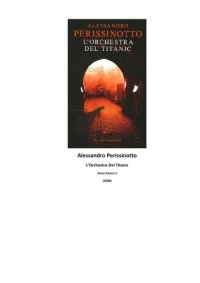 cover of the book L'Orchestra Del Titanic