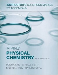 cover of the book Instructor's solutions manual to accompany Atkins' physical chemistry, eighth edition