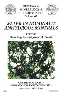 cover of the book Water in nominally anhydrous minerals