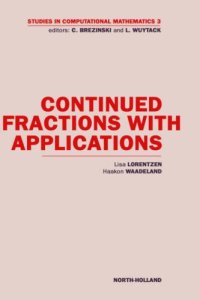 cover of the book Continued Fractions with Applications