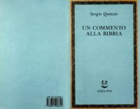 cover of the book Un commento alla Bibbia