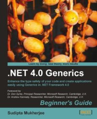 cover of the book .NET 4.0 Generics Beginner's Guide