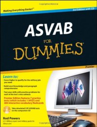 cover of the book ASVAB For Dummies