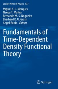 cover of the book Fundamentals of Time-Dependent Density Functional Theory