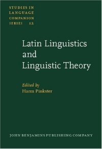 cover of the book Latin Linguistics and Linguistic Theory