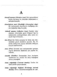 cover of the book Açıklamalı Malzeme Bilimi Terimleri Sözlüğü