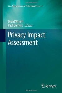 cover of the book Privacy Impact Assessment