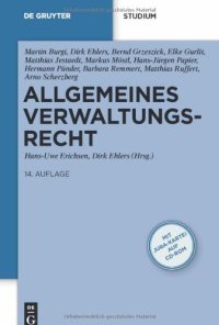 cover of the book Allgemeines Verwaltungsrecht