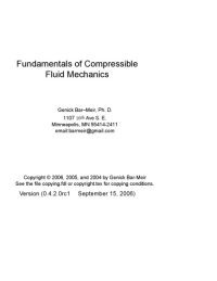 cover of the book Fundamentals of Compressible Fluid Mechanics