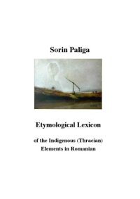 cover of the book Etymological Lexicon of the Indigenous (Thracian) Elements in Romanian