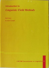 cover of the book Introduction to Linguistic Field Methods