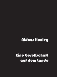 cover of the book Eine Gesellschaft auf dem Lande