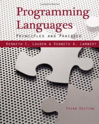 cover of the book Programming Languages: Principles and Practices