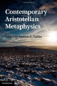 cover of the book Contemporary Aristotelian Metaphysics