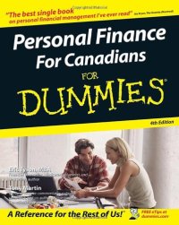 cover of the book Personal Finance For Canadians For Dummies, 4th Edition