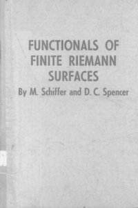 cover of the book Functionals of Finite Riemann Surfaces  (Princeton mathematical series, no.16)