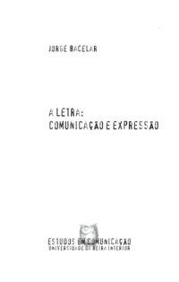 cover of the book A Letra: Comunicação e Expressão