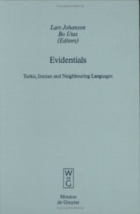 cover of the book Evidentials: Turkic, Iranian and Neighbouring Languages