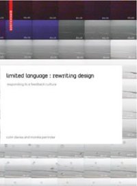 cover of the book limited language: rewriting design: responding to a feedback culture