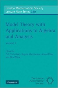 cover of the book Model Theory with Applications to Algebra and Analysis, Volume 2