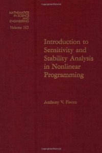 cover of the book Introduction to Sensitivity and Stability Analysis in Nonlinear Programming