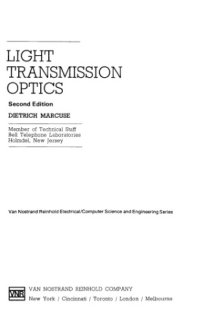 cover of the book Light transmission optics (Van Nostrand Reinhold electrical computer science and engineering series)