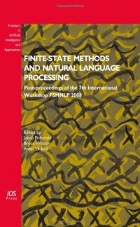 cover of the book Finite-State Methods and Natural Language Processing - Post-proceedings of the 7th International Workshop FSMNLP 2008
