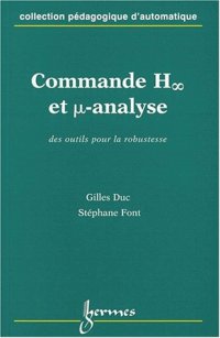 cover of the book Commande H infini et mu-analyse