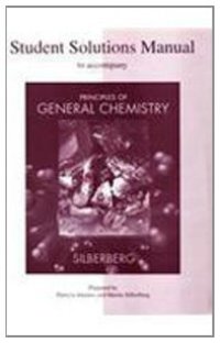 cover of the book Student Solutions Manual to accompany Principles of General Chemistry