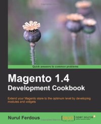 cover of the book Magento 1.4 Development Cookbook