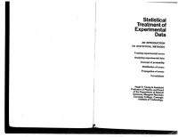 cover of the book Statistical Treatment of Experimental Data