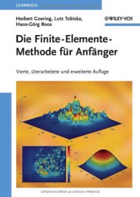 cover of the book Finite-Elemente-Methode für Anfänger, 4th