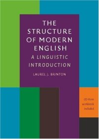 cover of the book The Structure of Modern English: A Linguistic Introduction