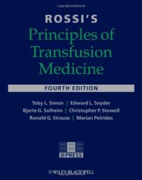 cover of the book Rossi’s Principles of Transfusion Medicine, Fourth Edition