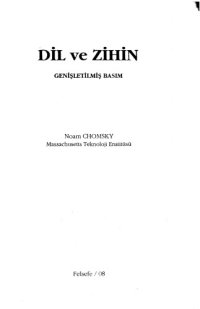 cover of the book Dil ve Zihin